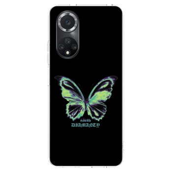 Picasee διαφανής θήκη σιλικόνης Huawei Nova 9 SE - Diamanty Blue