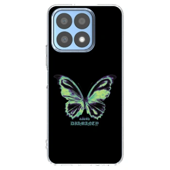 Picasee διαφανής θήκη σιλικόνης Honor X8a - Diamanty Blue