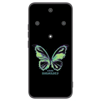 Picasee Μαύρη θήκη σιλικόνης για Honor Magic5 Lite 5G - Diamanty Blue