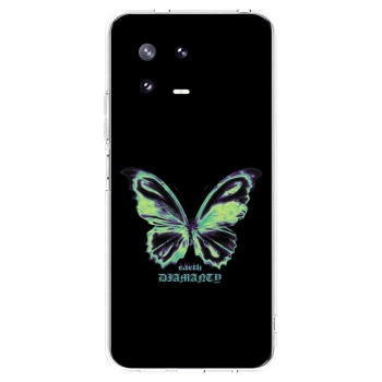 Picasee διαφανής θήκη σιλικόνης Xiaomi 13 Pro - Diamanty Blue