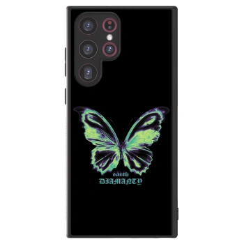 Picasee ULTIMATE CASE PowerShare για Samsung Galaxy S22 Ultra 5G - Diamanty Blue