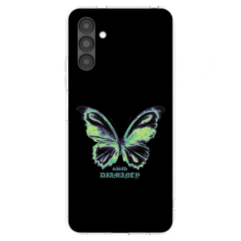 Picasee διαφανής θήκη σιλικόνης Samsung Galaxy A04s A047F - Diamanty Blue