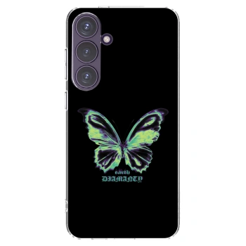 Picasee διαφανής θήκη σιλικόνης Samsung Galaxy S24+ S926B 5G - Diamanty Blue