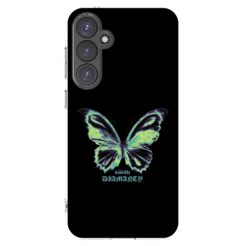 Picasee διαφανής θήκη σιλικόνης Samsung Galaxy S23 FE S711B - Diamanty Blue