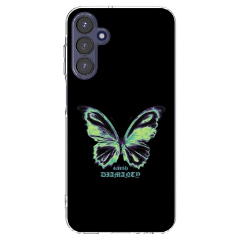 Picasee διαφανής θήκη σιλικόνης Samsung Galaxy A15 A155F 4G - Diamanty Blue