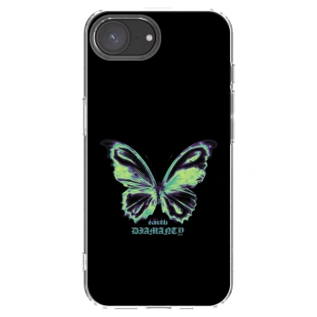 Picasee διαφανής θήκη σιλικόνης Apple iPhone 16e - Diamanty Blue