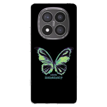 Picasee διαφανής θήκη σιλικόνης Xiaomi Redmi Note 14 Pro+ 5G - Diamanty Blue