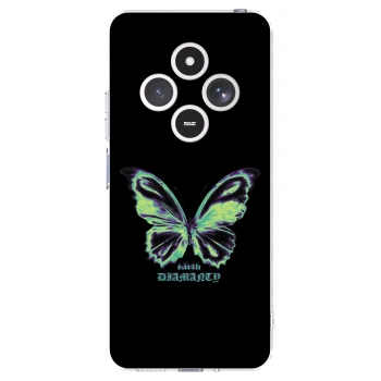 Picasee διαφανής θήκη σιλικόνης Xiaomi Redmi 14C - Diamanty Blue