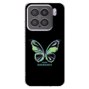 Picasee διαφανής θήκη σιλικόνης Xiaomi 15 - Diamanty Blue