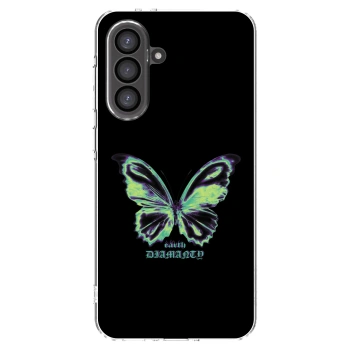 Picasee διαφανής θήκη σιλικόνης Samsung Galaxy A56 5G A566B - Diamanty Blue