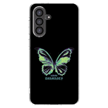 Picasee διαφανής θήκη σιλικόνης Samsung Galaxy A36 5G - Diamanty Blue