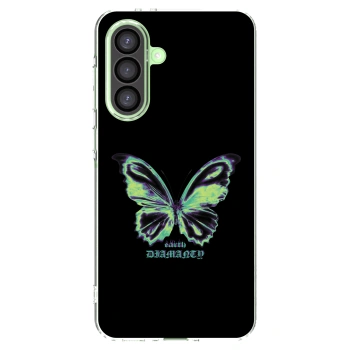 Picasee διαφανής θήκη σιλικόνης Samsung Galaxy A26 5G A266B - Diamanty Blue