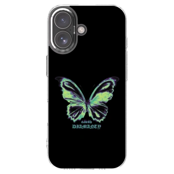 Picasee διαφανής θήκη σιλικόνης Apple iPhone 17 - Diamanty Blue