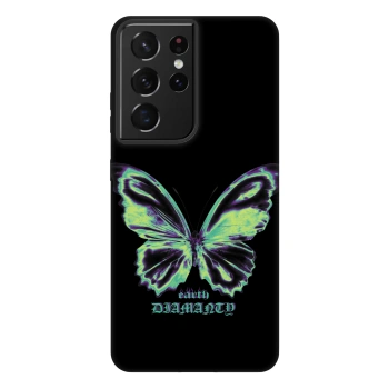 Picasee Fashion Case για Samsung Galaxy S21 Ultra 5G G998B - Diamanty Blue