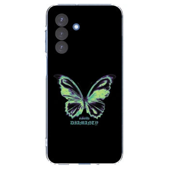 Picasee διαφανής θήκη σιλικόνης Samsung Galaxy A17 5G - Diamanty Blue