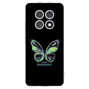 Picasee διαφανής θήκη σιλικόνης Xiaomi Redmi Note 15 - Diamanty Blue