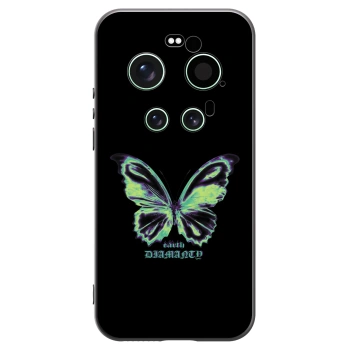 Picasee Μαύρη θήκη σιλικόνης για Xiaomi 17 Ultra - Diamanty Blue