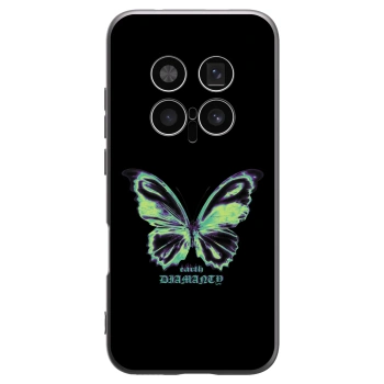 Picasee Μαύρη θήκη σιλικόνης για Honor Magic8 Pro 5G - Diamanty Blue