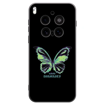 Picasee Μαύρη θήκη σιλικόνης για Vivo X300 Pro - Diamanty Blue