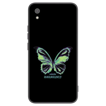 Picasee Μαύρη θήκη σιλικόνης για Xiaomi Redmi 7A - Diamanty Blue