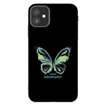 Picasee διαφανής θήκη σιλικόνης Apple iPhone 11 - Diamanty Blue