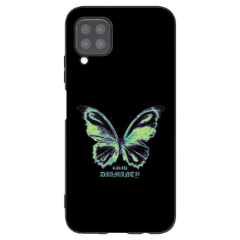 Picasee Μαύρη θήκη σιλικόνης για Huawei P40 Lite - Diamanty Blue