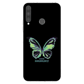 Picasee διαφανής θήκη σιλικόνης Huawei P40 Lite E - Diamanty Blue