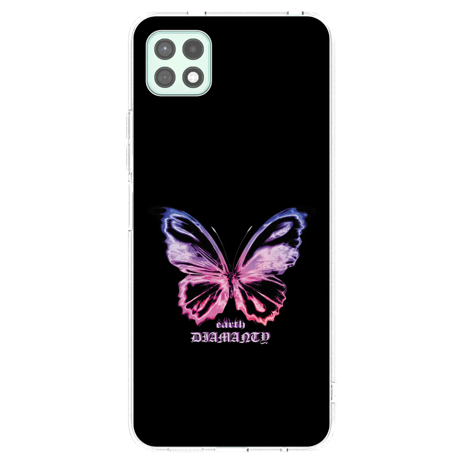 Picasee διαφανής θήκη σιλικόνης Samsung Galaxy A22 A226B 5G - Diamanty Purple