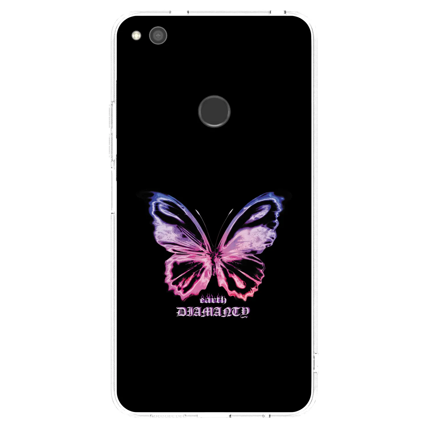 Picasee διαφανής θήκη σιλικόνης Huawei P9 Lite 2017 - Diamanty Purple
