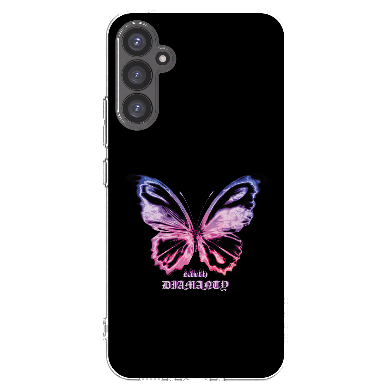 Picasee διαφανής θήκη σιλικόνης Samsung Galaxy A34 5G A346B - Diamanty Purple
