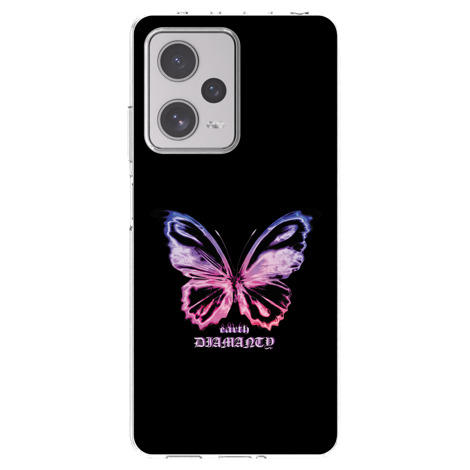 Picasee διαφανής θήκη σιλικόνης Xiaomi Redmi Note 12 Pro+ 5G - Diamanty Purple