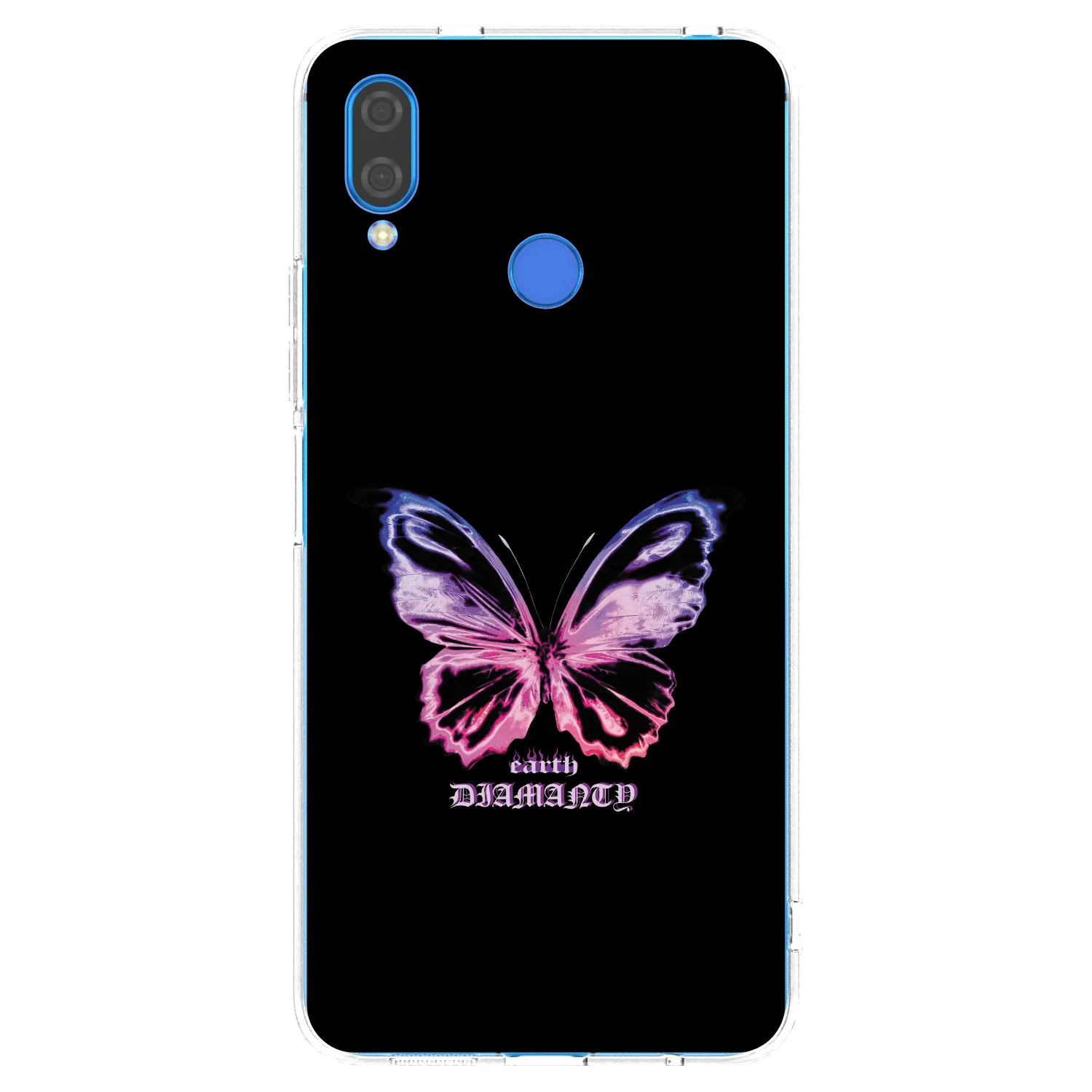 Picasee διαφανής θήκη σιλικόνης Huawei Nova 3i - Diamanty Purple