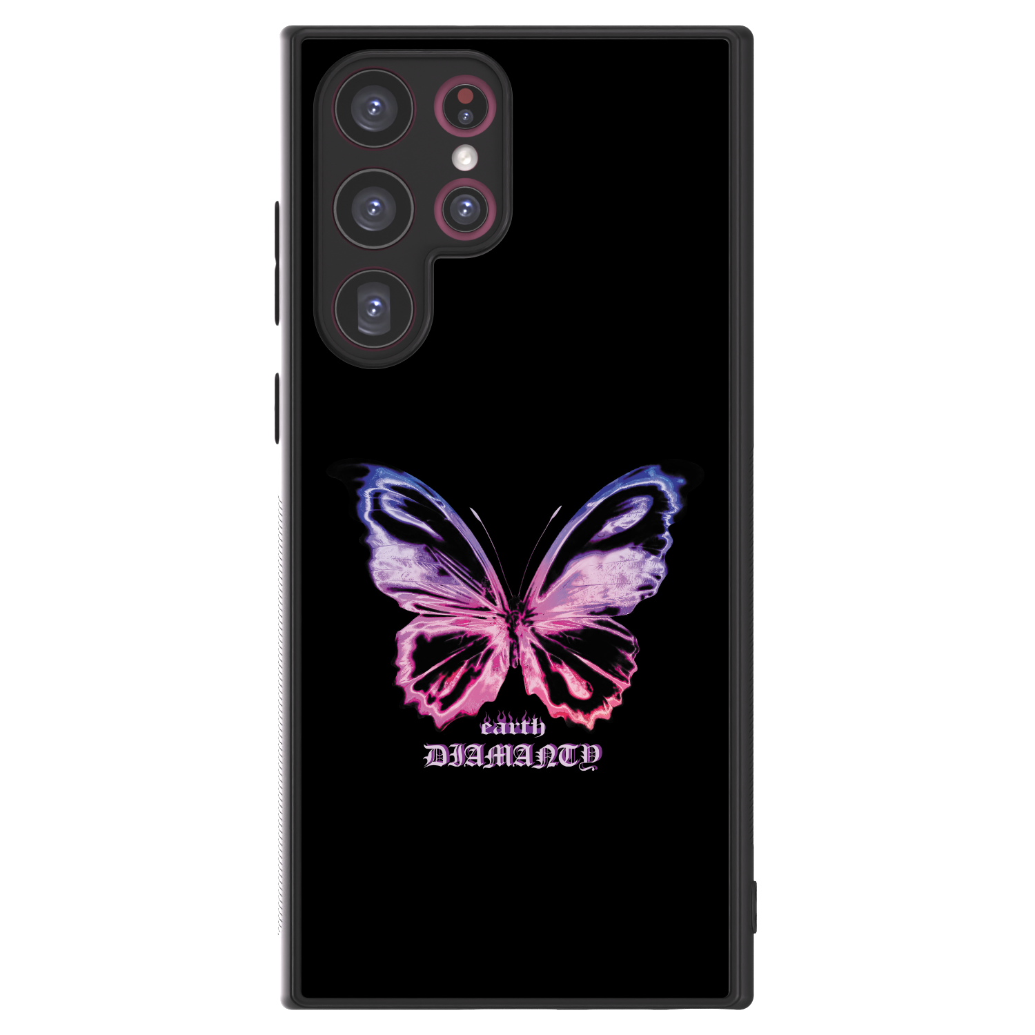 Picasee ULTIMATE CASE PowerShare για Samsung Galaxy S22 Ultra 5G - Diamanty Purple