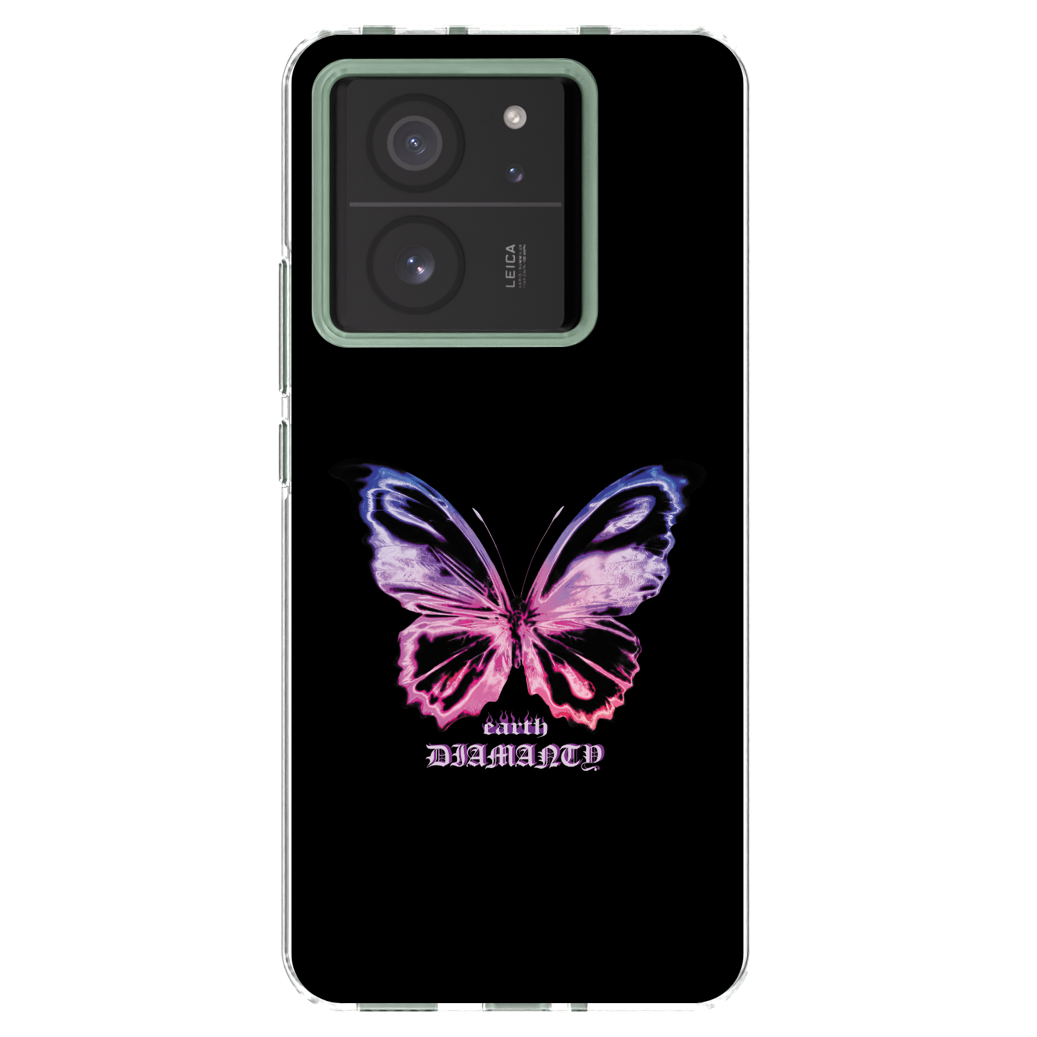 Picasee διαφανής θήκη σιλικόνης Xiaomi 13T Pro - Diamanty Purple