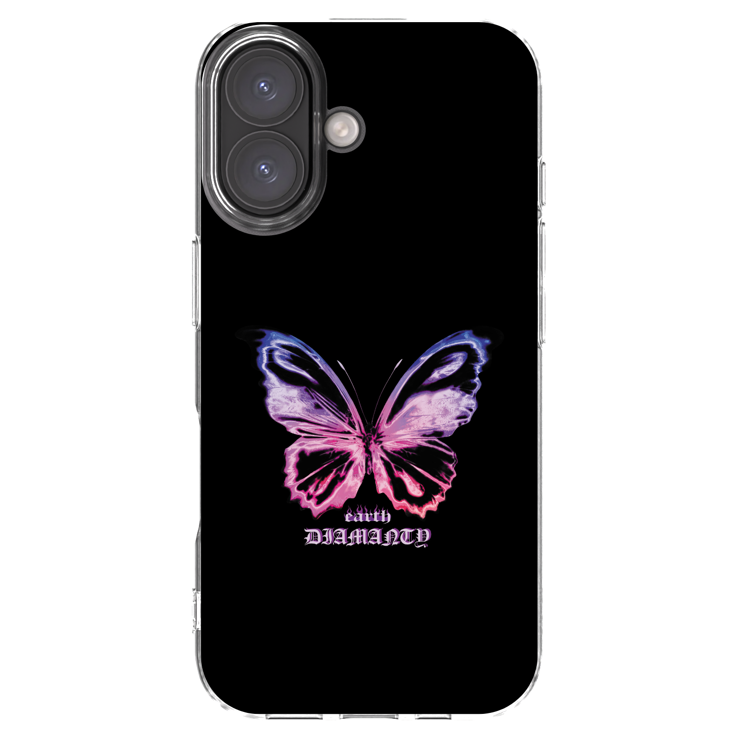 Picasee διαφανής θήκη σιλικόνης Apple iPhone 16 - Diamanty Purple