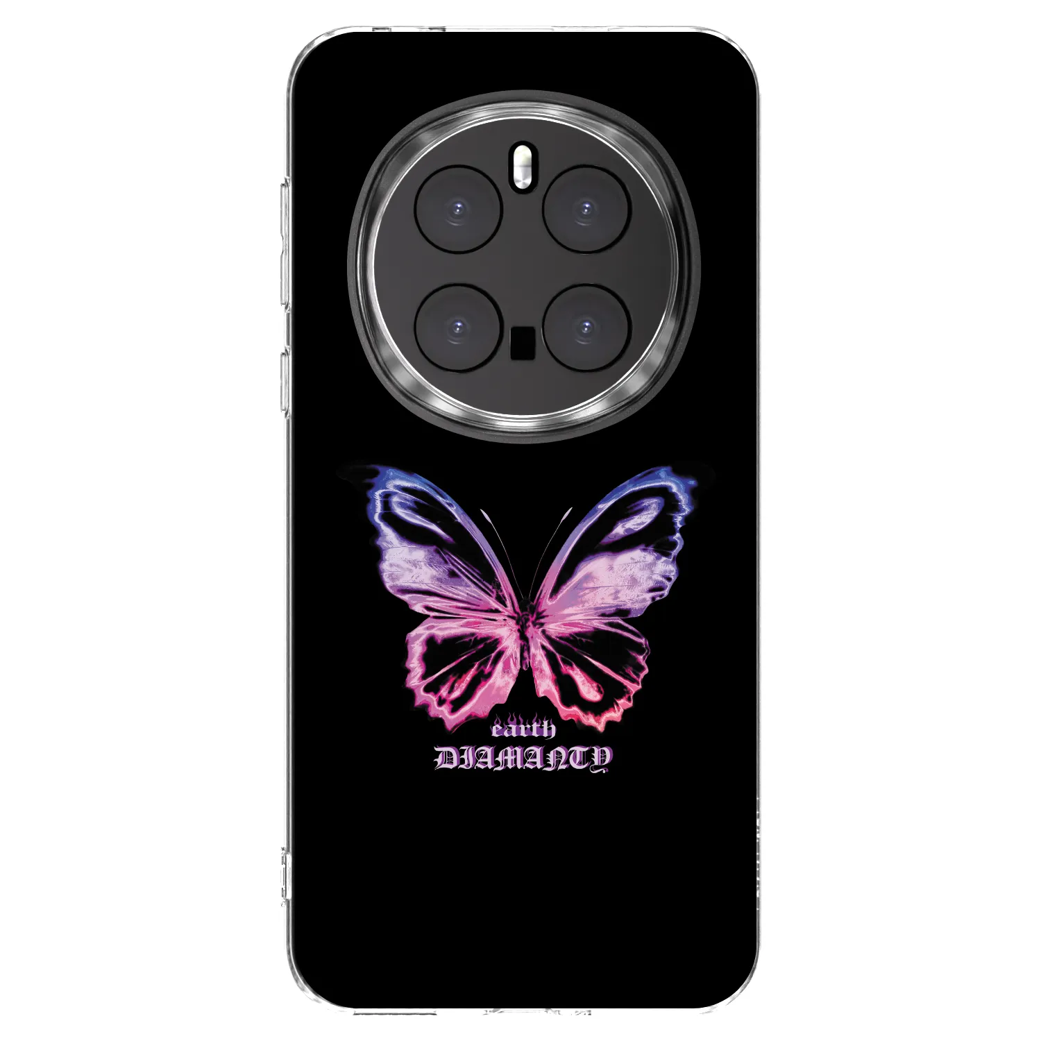 Picasee διαφανής θήκη σιλικόνης Honor Magic7 Pro 5G - Diamanty Purple