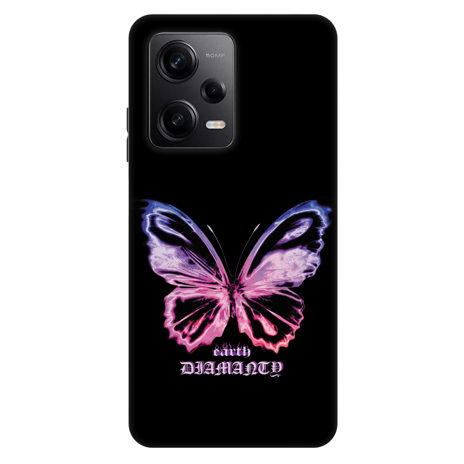 Picasee Fashion Case για Xiaomi Redmi Note 12 Pro 5G - Diamanty Purple