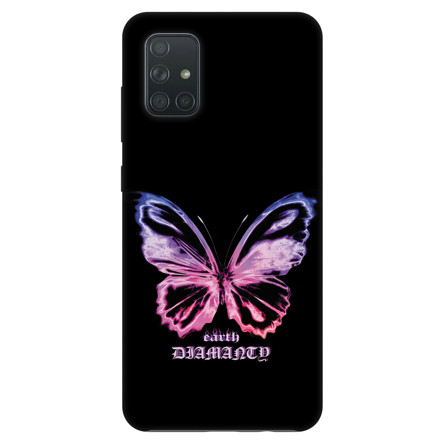 Picasee Fashion Case για Samsung Galaxy A71 A715F - Diamanty Purple