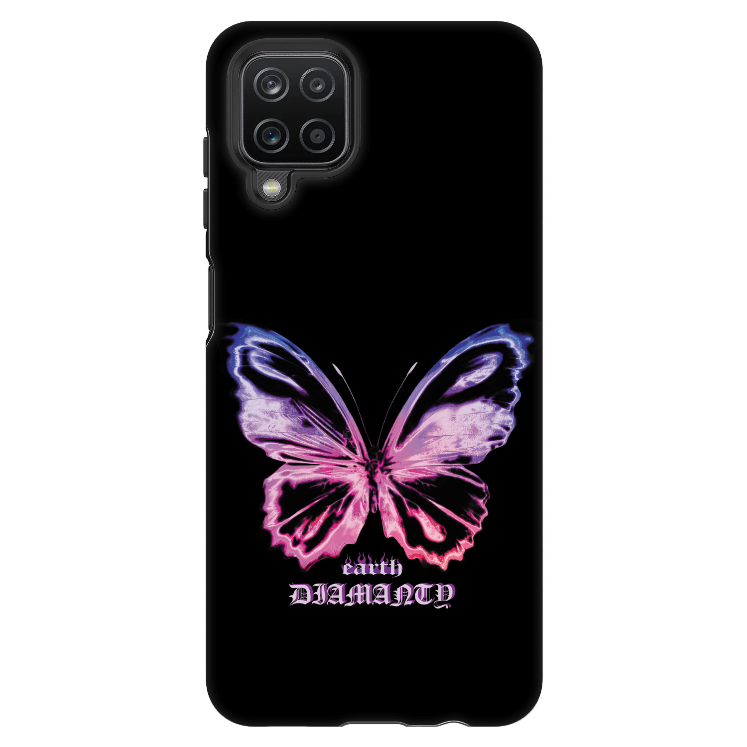 Picasee Fashion Case για Samsung Galaxy A12 A125F - Diamanty Purple