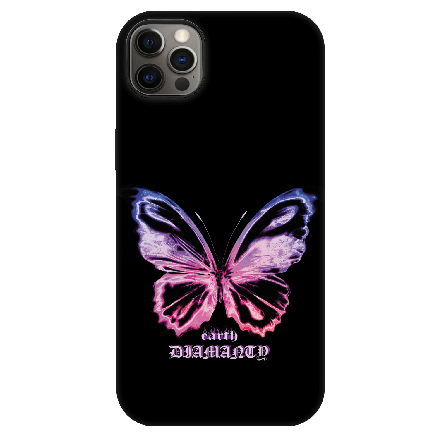 Picasee Fashion Case MagSafe για Apple iPhone 12 Pro Max - Diamanty Purple