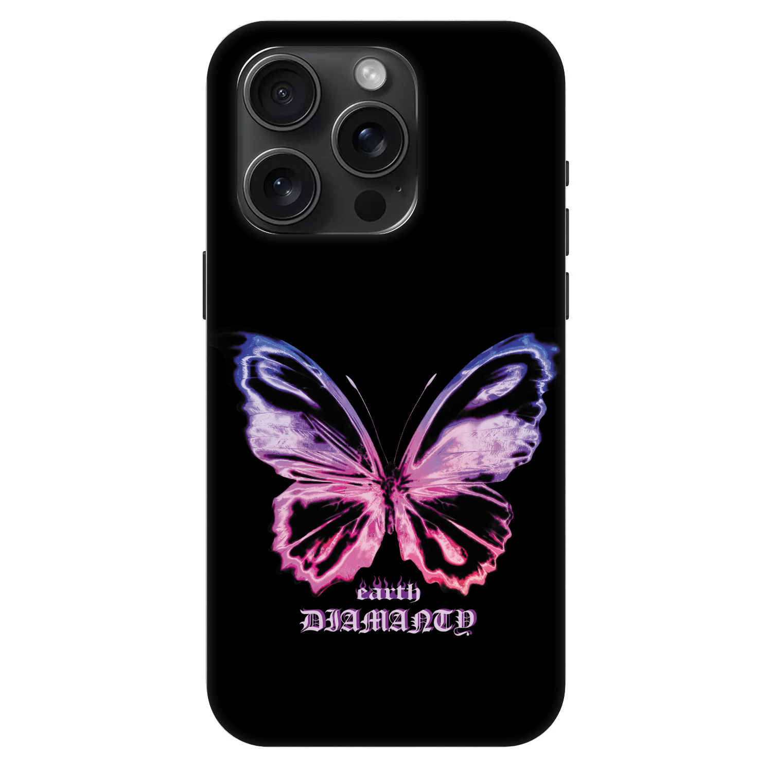 Picasee Fashion Case MagSafe για Apple iPhone 15 Pro - Diamanty Purple