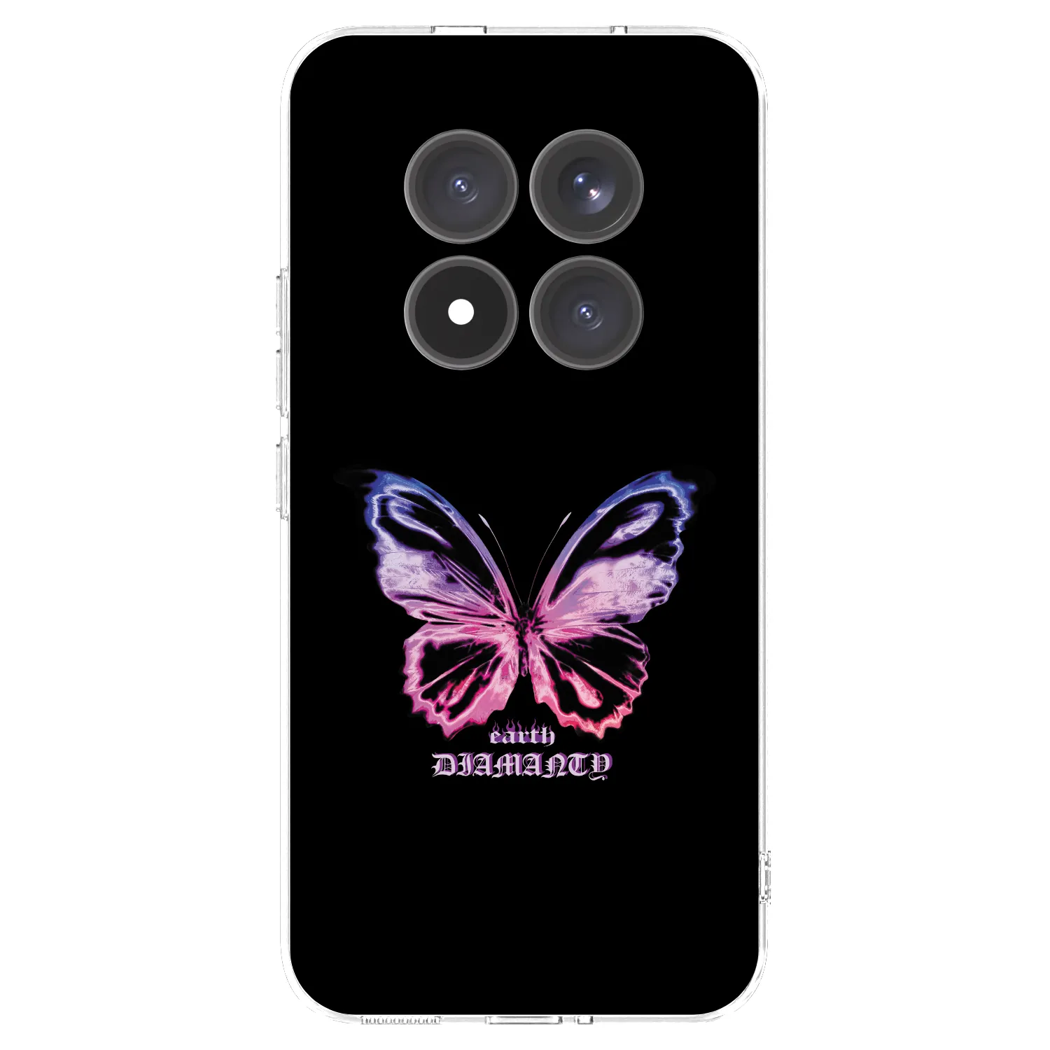 Picasee διαφανής θήκη σιλικόνης Xiaomi Redmi Note 15 Pro+ - Diamanty Purple