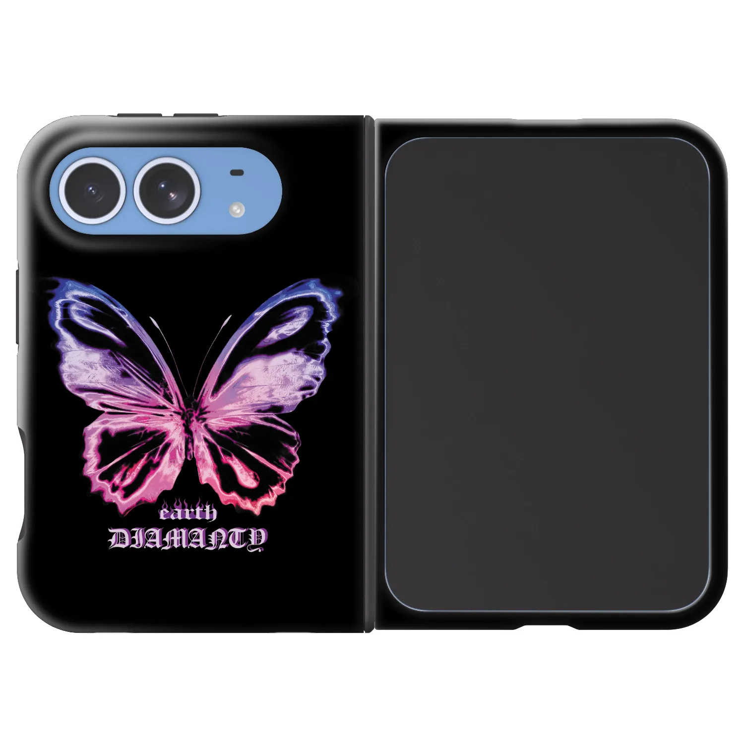 Picasee Fashion Case MagSafe για Apple iPhone Duo - Diamanty Purple