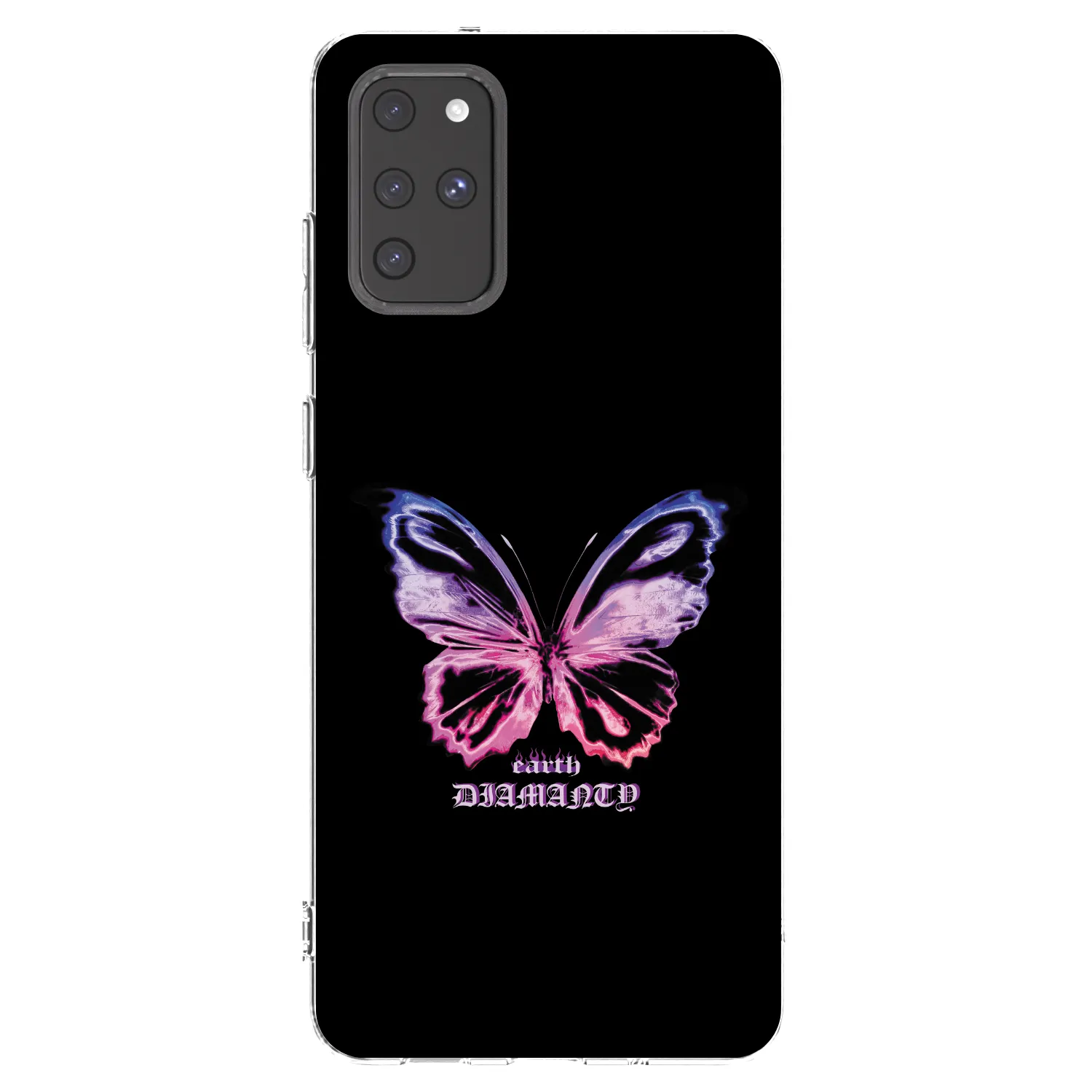 Picasee διαφανής θήκη σιλικόνης Samsung Galaxy S20+ G985F - Diamanty Purple