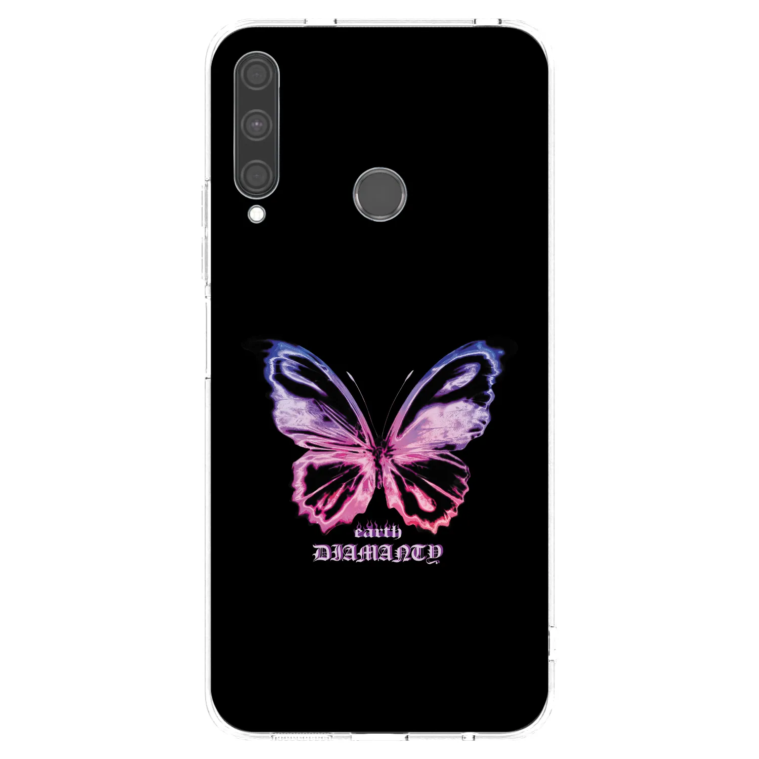 Picasee διαφανής θήκη σιλικόνης Huawei P40 Lite E - Diamanty Purple