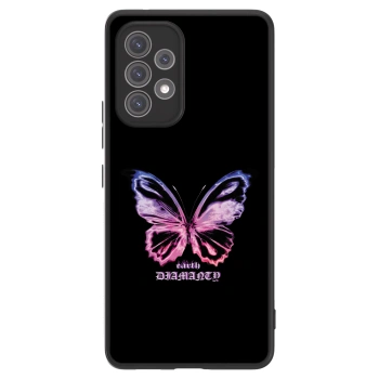 Picasee ULTIMATE CASE για Samsung Galaxy A52 5G A525F - Diamanty Purple