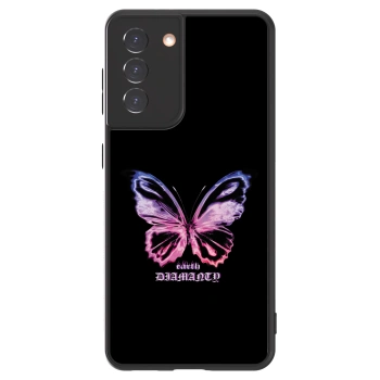Picasee ULTIMATE CASE για Samsung Galaxy S21 5G G991B - Diamanty Purple