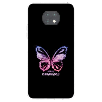 Picasee διαφανής θήκη σιλικόνης Xiaomi Redmi Note 9T - Diamanty Purple