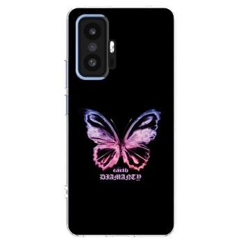 Picasee διαφανής θήκη σιλικόνης Xiaomi 11T - Diamanty Purple