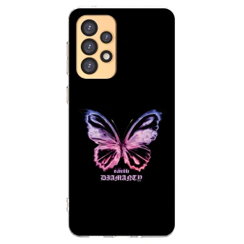 Picasee διαφανής θήκη σιλικόνης Samsung Galaxy A33 5G A336 - Diamanty Purple